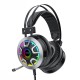 Дротові навушники HOCO ESD05 Gaming LED headphones Hi-Res Black