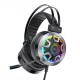 Дротові навушники HOCO ESD05 Gaming LED headphones Hi-Res Black