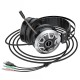 Дротові навушники HOCO ESD05 Gaming LED headphones Hi-Res Black