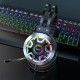 Дротові навушники HOCO ESD05 Gaming LED headphones Hi-Res Black