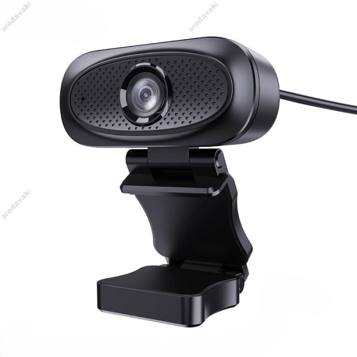 Веб-камера HOCO DI11 USB web camera with Audio focus 2K HD 4Mpx 1.5m Black