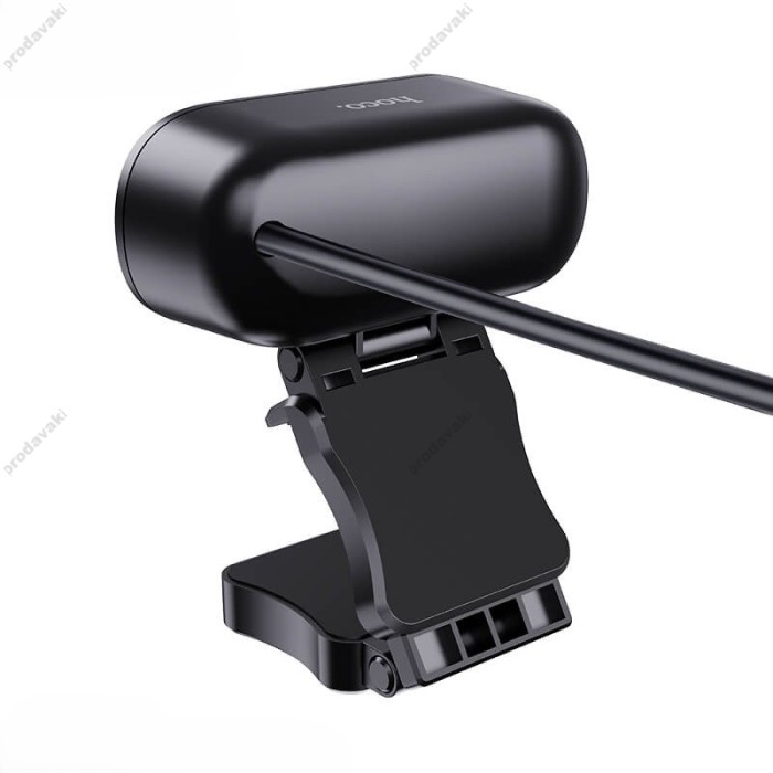 Веб-камера HOCO DI11 USB web camera with Audio focus 2K HD 4Mpx 1.5m Black