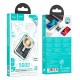Повербанк портативний акумулятор Power Bank Hoco Q14 MagSafe Ice Crystal magnetic PD 20W 5000 mAh Blue 