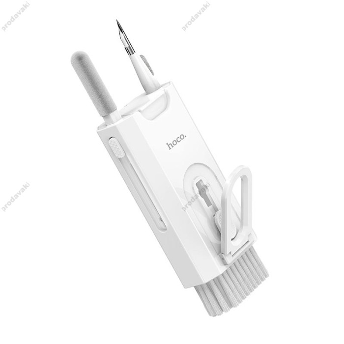 Набір для чищення гаджетів HOCO DI35 8-in-1 multifunctional cleaning kit (overseas customization) White