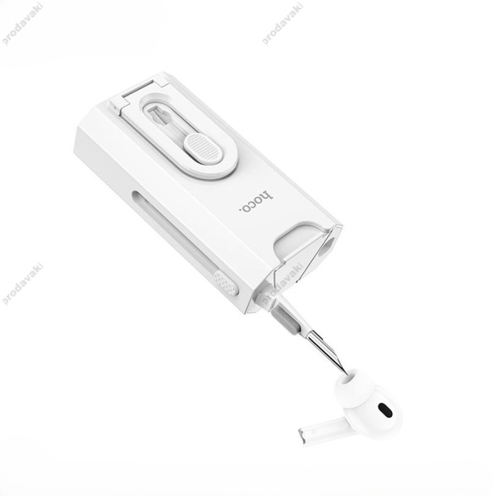 Набір для чищення гаджетів HOCO DI35 8-in-1 multifunctional cleaning kit (overseas customization) White