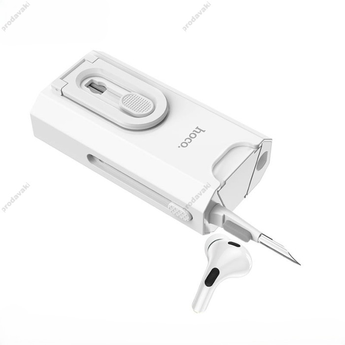 Набір для чищення гаджетів HOCO DI35 8-in-1 multifunctional cleaning kit (overseas customization) White