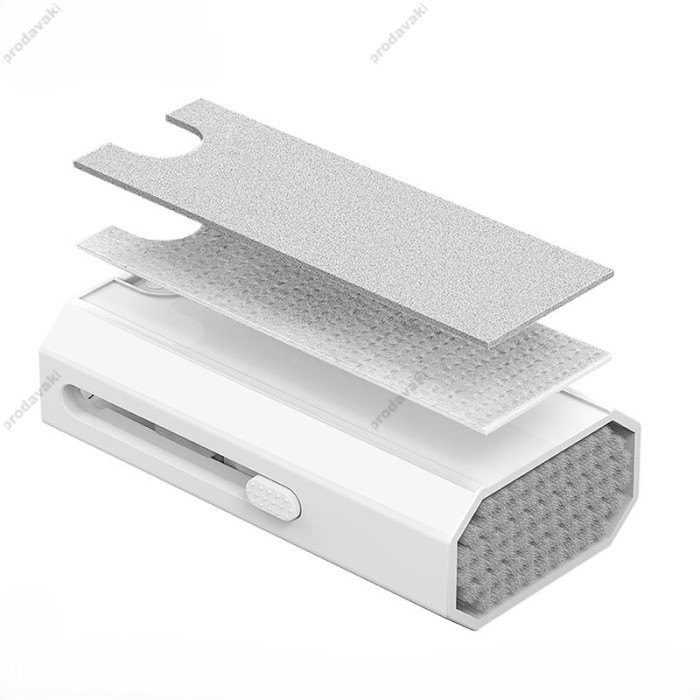 Набір для чищення гаджетів HOCO DI35 8-in-1 multifunctional cleaning kit (overseas customization) White