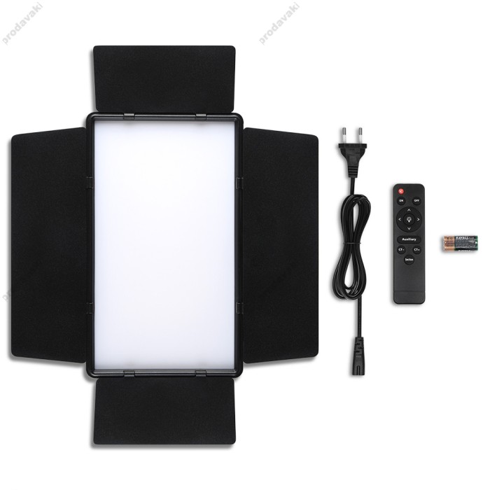 Лампа відеосвітло LED CH E900 30x17 cm 768 Lights 3000K-6500K Remote