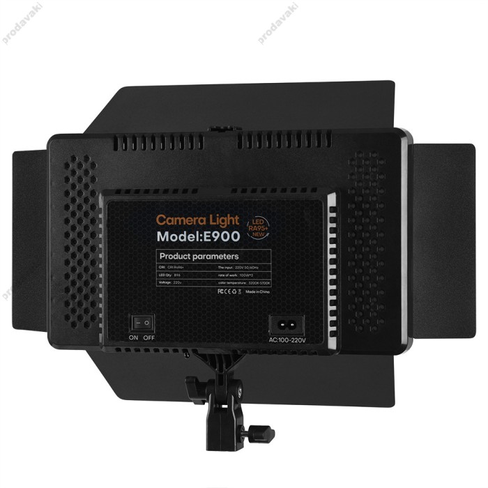 Лампа відеосвітло LED CH E900 30x17 cm 768 Lights 3000K-6500K Remote