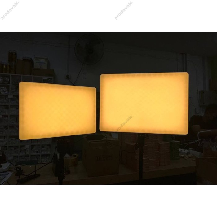 Лампа відеосвітло LED CH JM-888 45x32 cm 800 Lights 3200K-5500K 65W