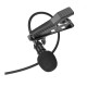 Мікрофон дротовий петличний BOROFONE BFK11 Elegant lavalier Lightning 2m Black