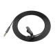 Мікрофон дротовий петличний BOROFONE BFK11 Elegant lavalier 3.5мм 2m Black