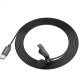 Мікрофон дротовий петличний BOROFONE BFK11 Elegant lavalier Type-C 2m Black