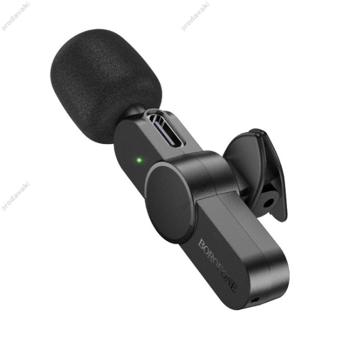 Бездротовий мікрофон BOROFONE BFK12 Trophy lavalier Type-C