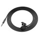 Мікрофон дротовий петличний HOCO L14 3.5мм Lavalier microphone 2m Black
