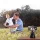 Підставка з трекером руху BASEUS 360°AI Following Shot Tripod Head Black (SUYT-B01)