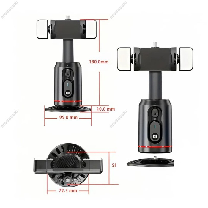 Підставка з трекером руху Gimbal Stabilizer Earldom ET-ZP32 Black