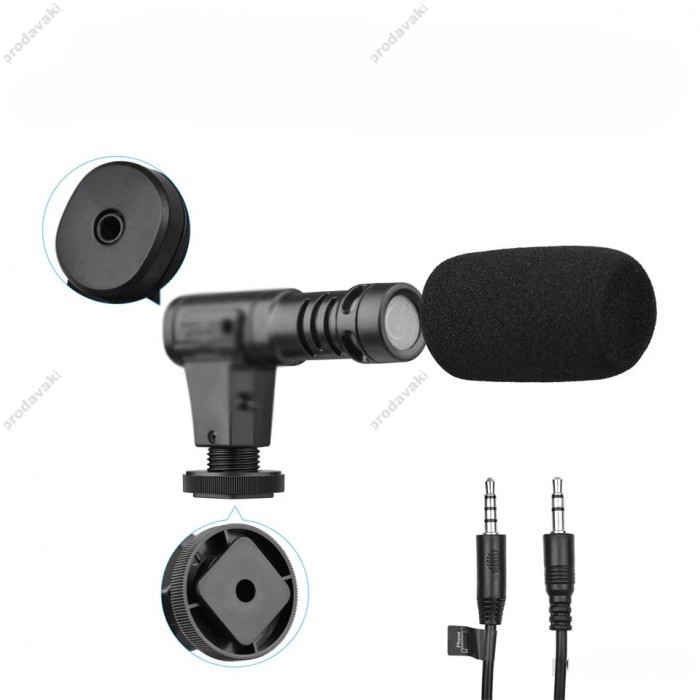 Одноосьовий стабілізатор Gimbal Stabilizer CH AY-49U Multifunctional Microphone та LED