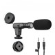 Одноосьовий стабілізатор Gimbal Stabilizer CH AY-49U Multifunctional Microphone та LED