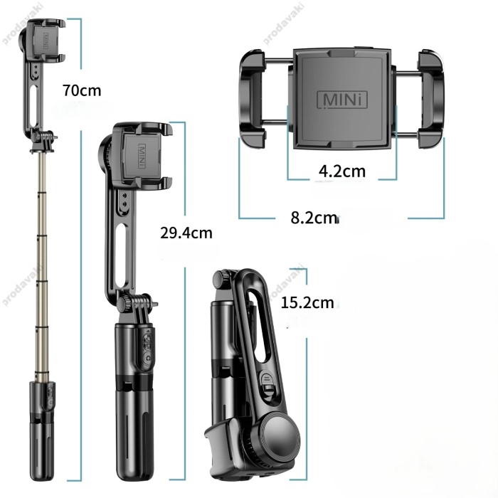 Одновісний стабілізатор (стедікам) Gimbal Stabilizer L18 mini 0.72m