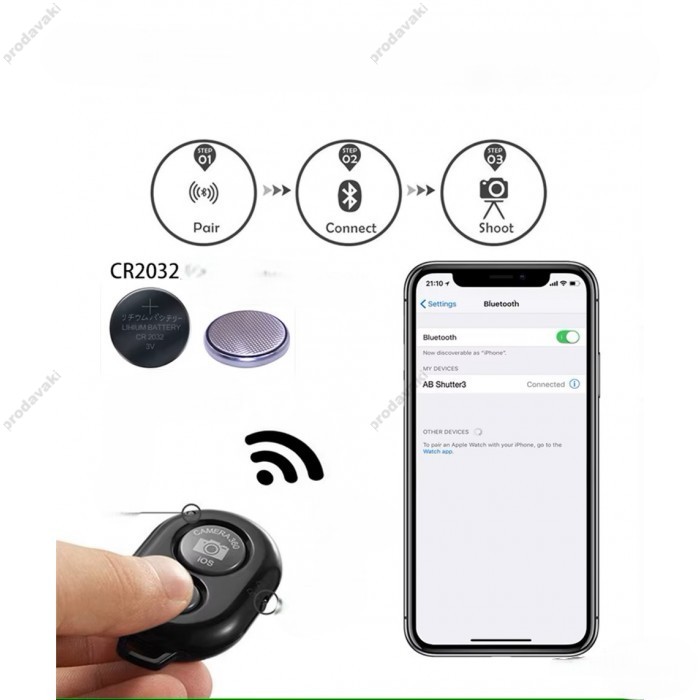 Одноосьовий стабілізатор Gimbal Stabilizer CH AY-49U Multifunctional Microphone та LED