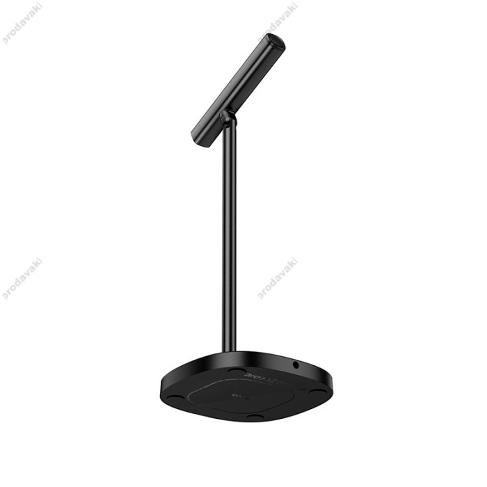 Мікрофон провідний настільний Hoco L16 USB/Type-C Desktop Microphone Black