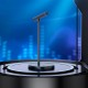 Мікрофон провідний настільний Hoco L16 USB/Type-C Desktop Microphone Black