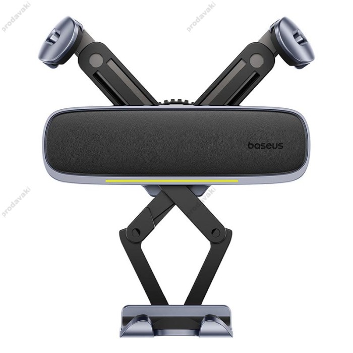 Автомобільний тримач Baseus Ultra Control Gravity Car Mount Foldable Phone Grey C40483401813-00