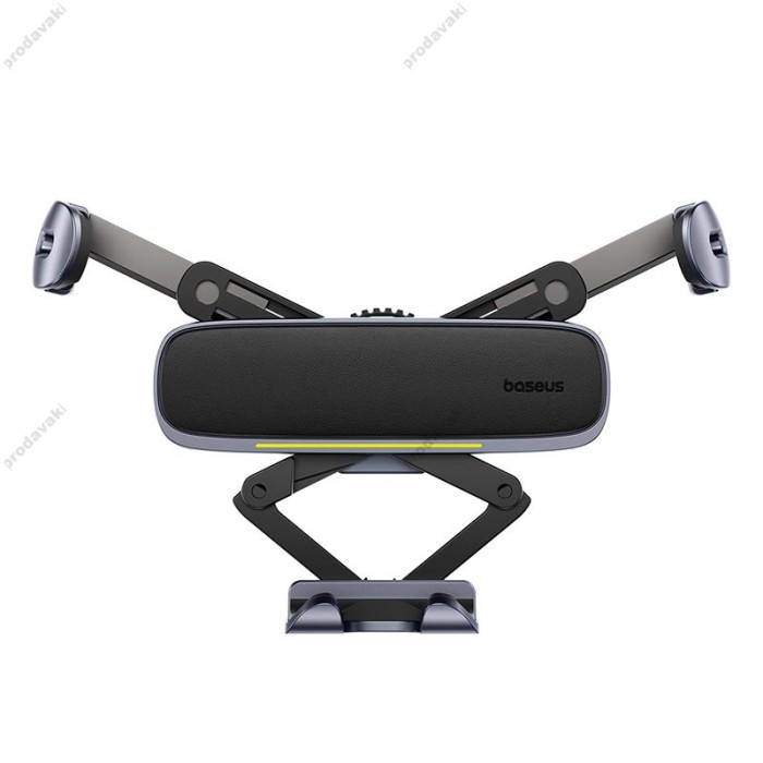 Автомобільний тримач Baseus Ultra Control Gravity Car Mount Foldable Phone Grey C40483401813-00