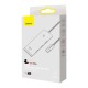 USB-Хаб Baseus Lite Series 4в1 USB to 4xUSB 3.0 25cm Black WKQX030001