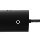 USB-Хаб Baseus Lite Series 4в1 USB to 4xUSB 3.0 25cm Black WKQX030001