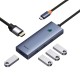 USB-Хаб Baseus UltraJoy Series Docking Station 6в1 Type-C to HDMI+4xUSB 3.0 Grey B00052809813-00