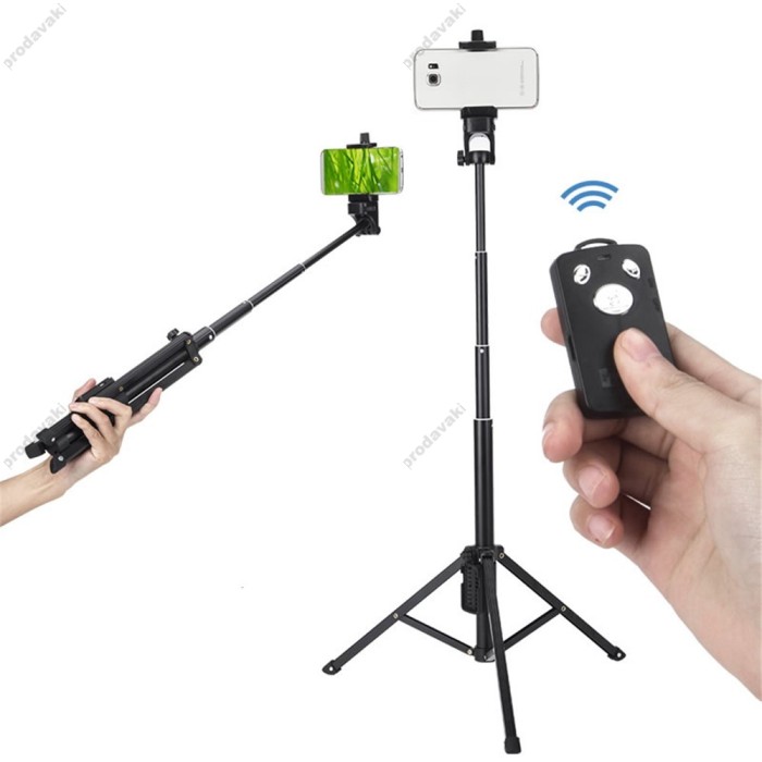 Штатив-трипод Selfie Stick Yunteng 1688 1.34m