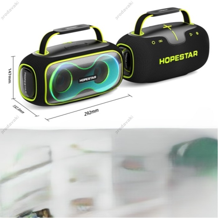 Портативна колонка Bluetooth HOPESTAR Party BOX 150 40W Black