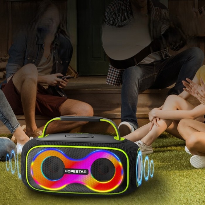 Портативна колонка Bluetooth HOPESTAR Party BOX 150 40W Black