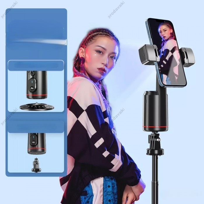 Підставка з трекером руху Gimbal Stabilizer CH Q2 AI Smart Face LED