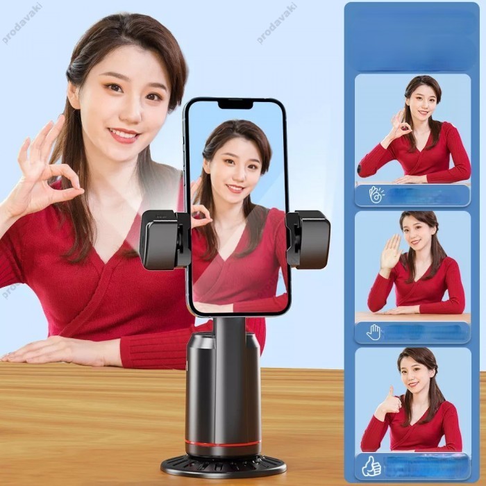 Підставка з трекером руху Gimbal Stabilizer CH Q2 AI Smart Face LED
