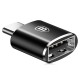 Перехідник Baseus USB Female To Type-C Male Adapter Converter чорний (CATOTG-01)