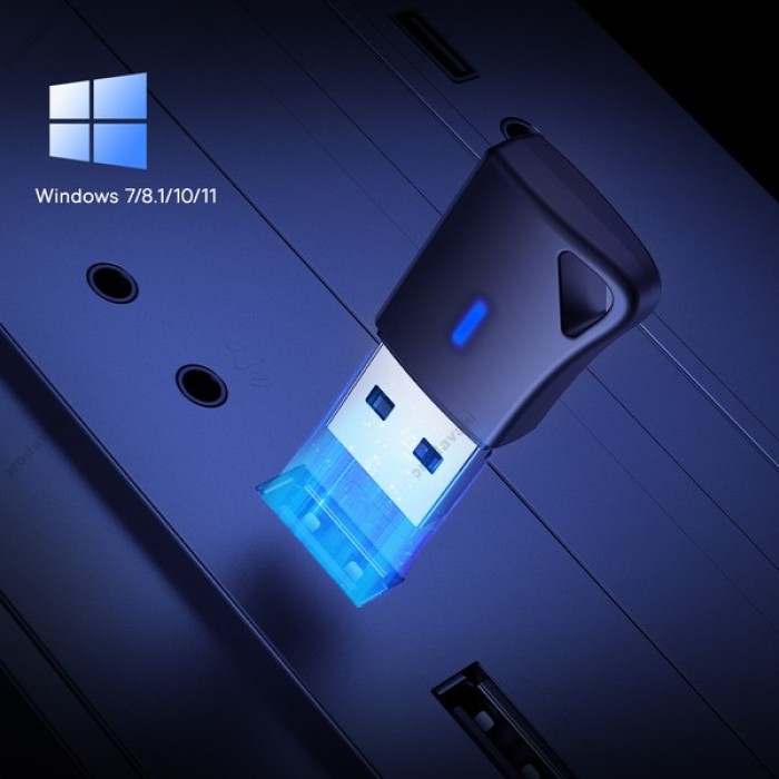 Бездротовий адаптер Bluetooth Baseus Encok Wireless Adapter BA04+ Black (A10082600121-00)