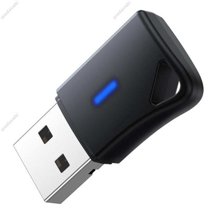 Бездротовий адаптер Bluetooth Baseus Encok Wireless Adapter BA04+ Black (A10082600121-00)