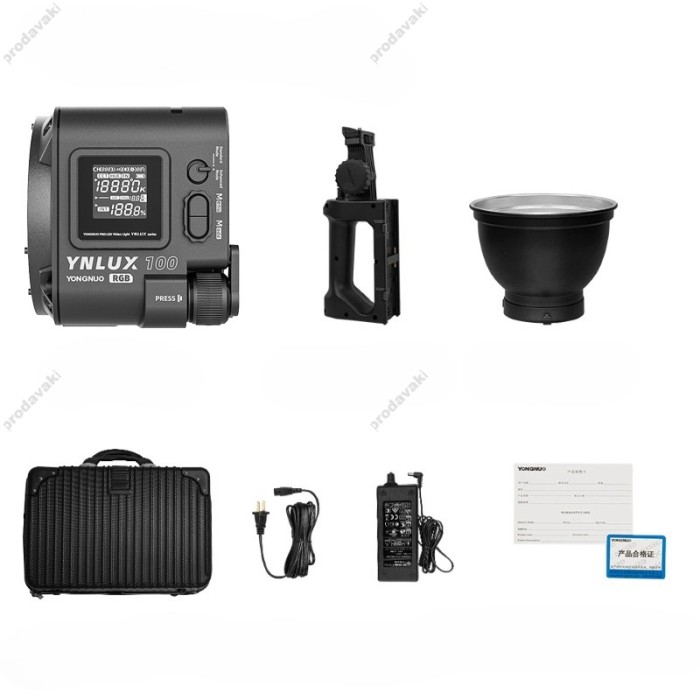Світлодіодний прожектор Yongnuo LED YNLUX100 120W RGB color 2000-10000K
