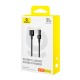 Кабель Baseus Gem Fast-Charging Data Cable USB to Type-C 100W 6A 1m Black P10373002111-00
