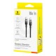 Кабель Baseus Discolor Series Fast Charging Cable Type-C to Type-C 100W 5A 1m Black P10374902111-00