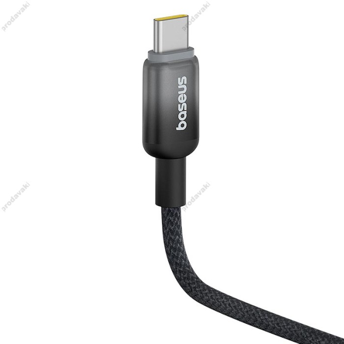 Кабель Baseus Discolor Series Fast Charging Cable Type-C to Type-C 100W 5A 1m Black P10374902111-00