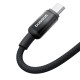 Кабель Baseus Discolor Series Fast Charging Cable Type-C to Type-C 100W 5A 1m Black P10374902111-00