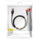 Кабель Baseus Halo USB to Type-C 3A 2m Black CATGH-C01