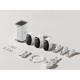 Камера відеоспостереження Baseus Security N1 Outdoor Camera 2k 3-cam White (S0TW012131)