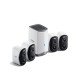 Камера відеоспостереження Baseus Security N1 Outdoor Camera 2k 4-cam White (S0TW022131)