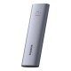 Корпус для зовнішного SSD диску Baseus FlyJoy Series SSD Enclosure M. 2 NVMe 8TB Max Grey (B00760600811-01)