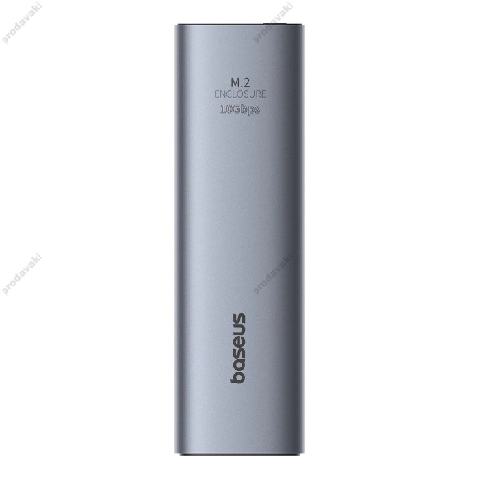 Корпус для зовнішного SSD диску Baseus FlyJoy Series SSD Enclosure M. 2 NVMe 8TB Max Grey (B00760600811-01)